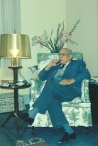 Lord Salter, 1960s at Hickory Farm. Tyringham, MA